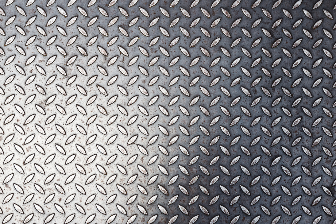Textured Iron plate