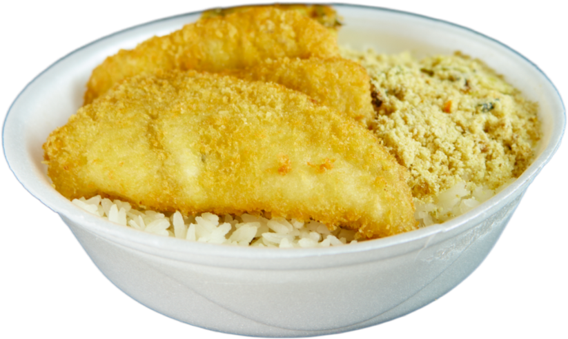 Marmitex Caseiro Peixe Empanado